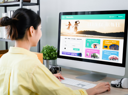 Website for content marketing strategies