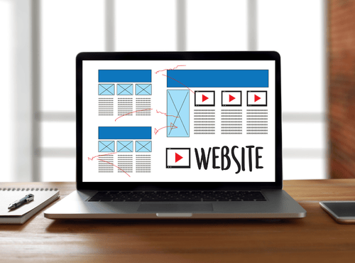 website layout