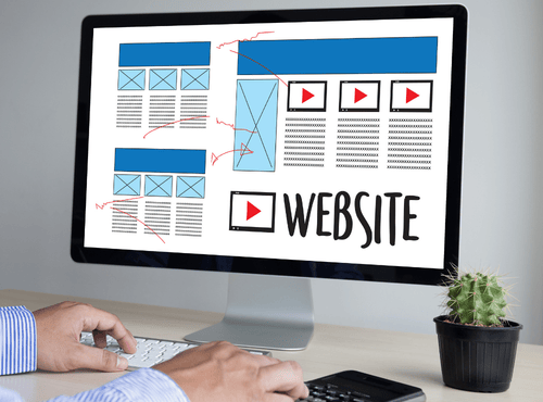 website layout